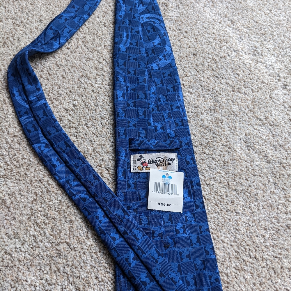 Vintage Mickey All Silk Tie NWT